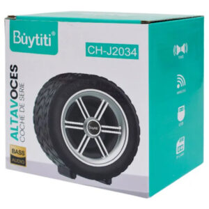 🔉BOCINA BLUETOOTH LLANTA DE AUTOMÓVIL 🔉